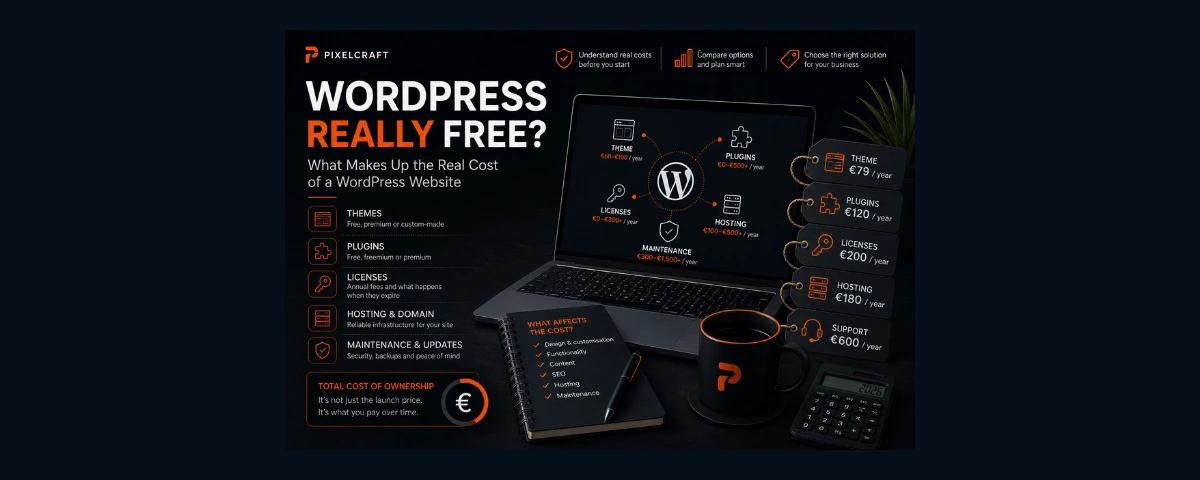 WordPress-verkkosivuston todelliset kustannukset: teemat, lisäosat, lisenssit, webhotelli ja ylläpito