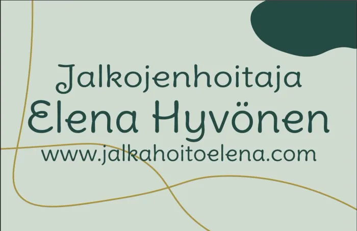 Käyntikortti — asettelu 1