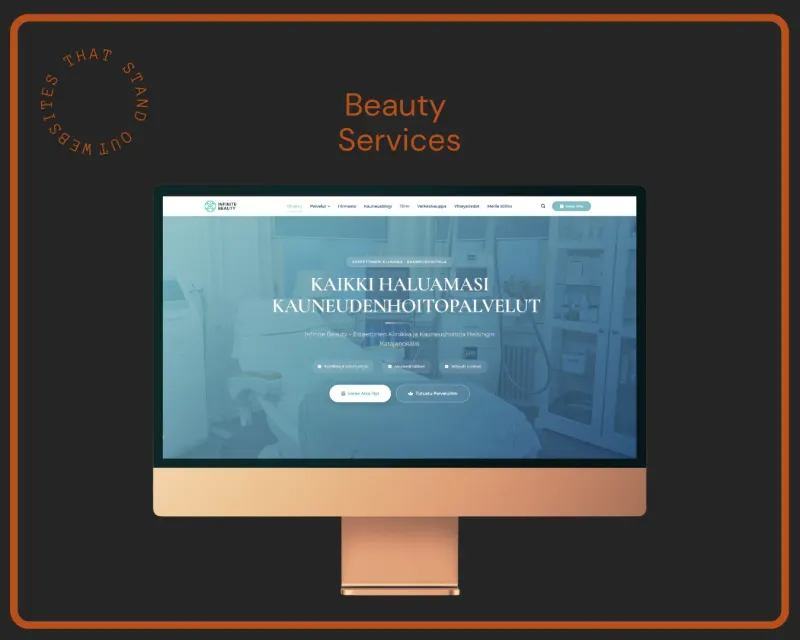 Infinite Beauty — kauneus- ja hyvinvointisivusto