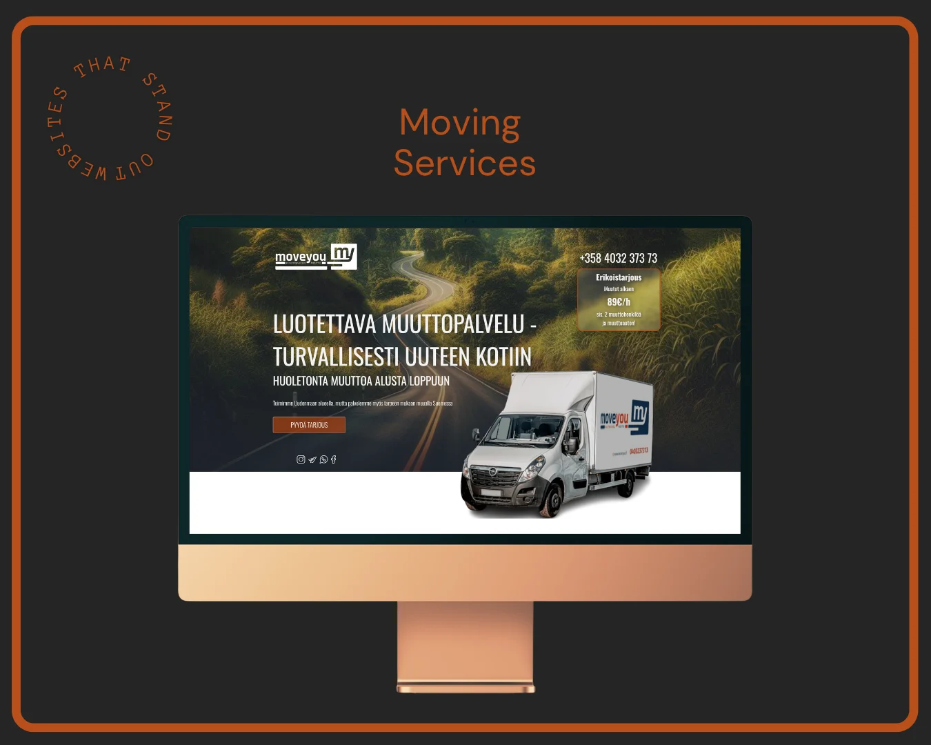 MoveYou — muuttopalvelujen verkkosivusto project preview